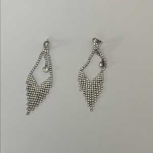 Elegant Silver Dangle Earrings
